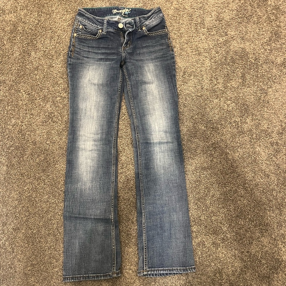 Wrangler Women's Classic Blue Boot Cut Jeans